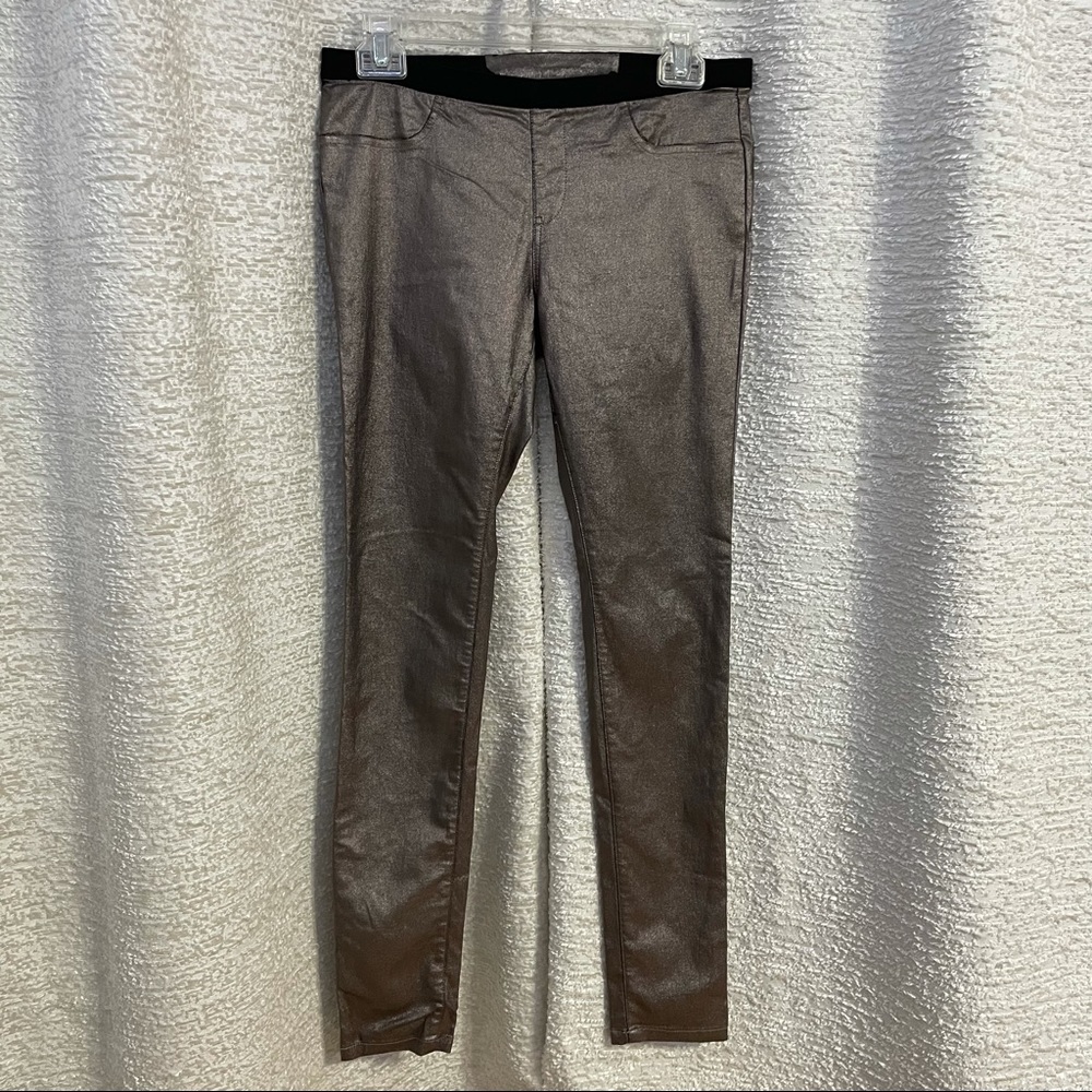 Metallic pants